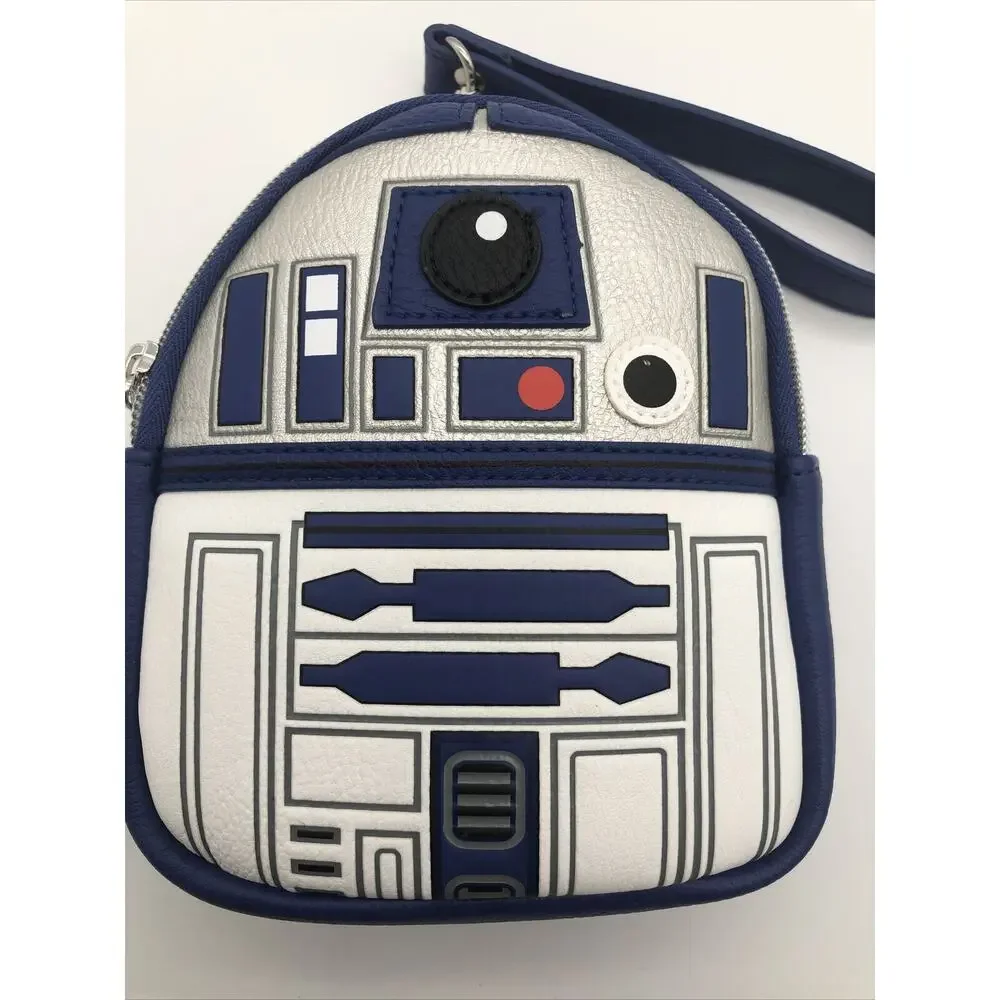 Loungefly Disney Parks Star Wars R2-D2 Droid Wristlet Mini Belt Bag